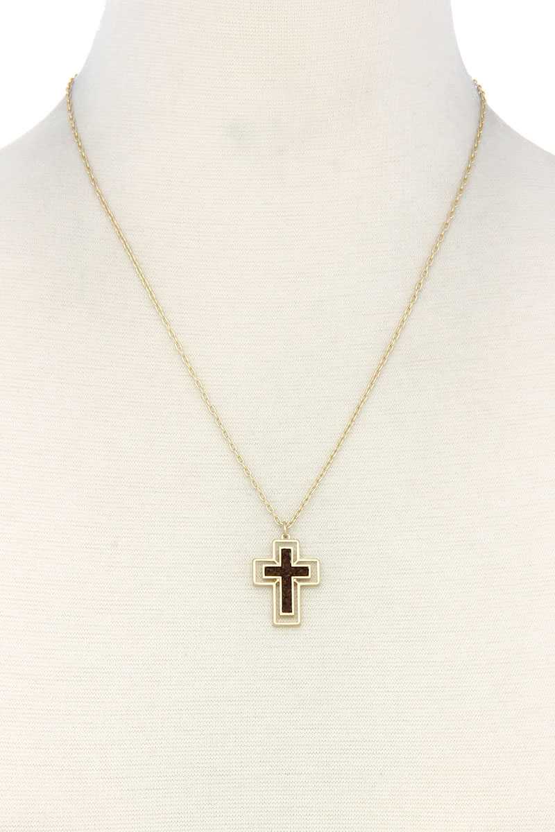 Cross Charm Necklace