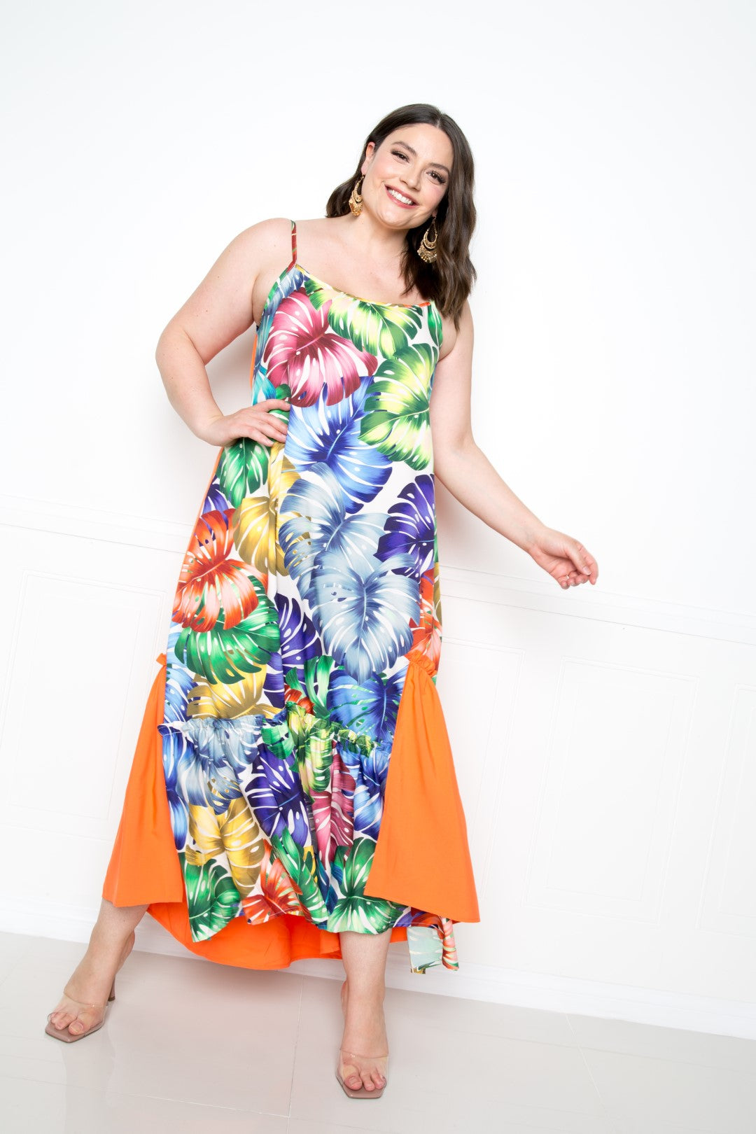 Splice Tropical Dress