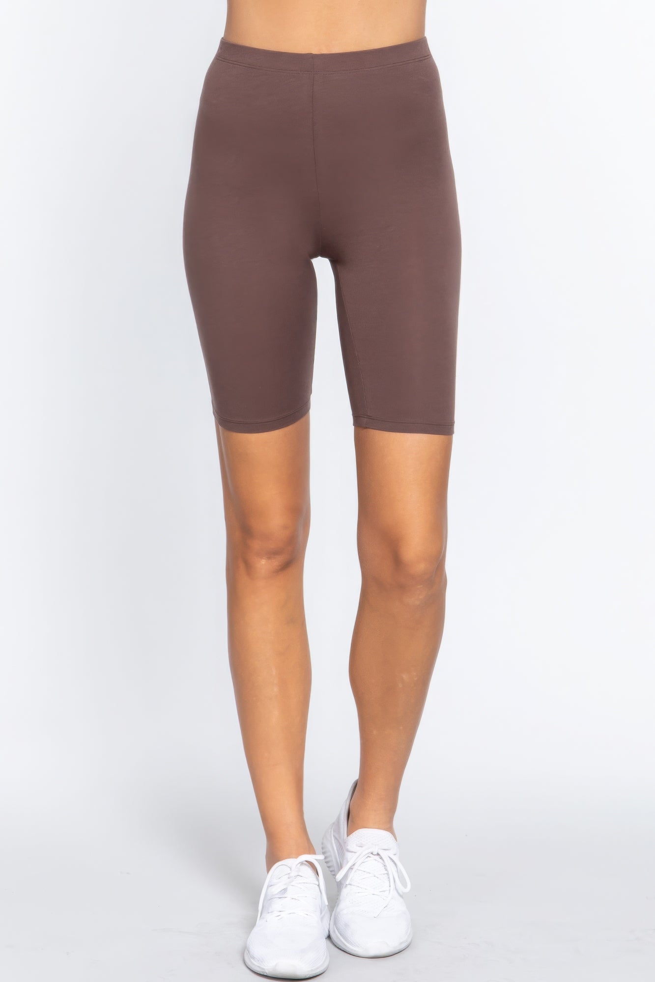 Cotton Jersey Short Leggings